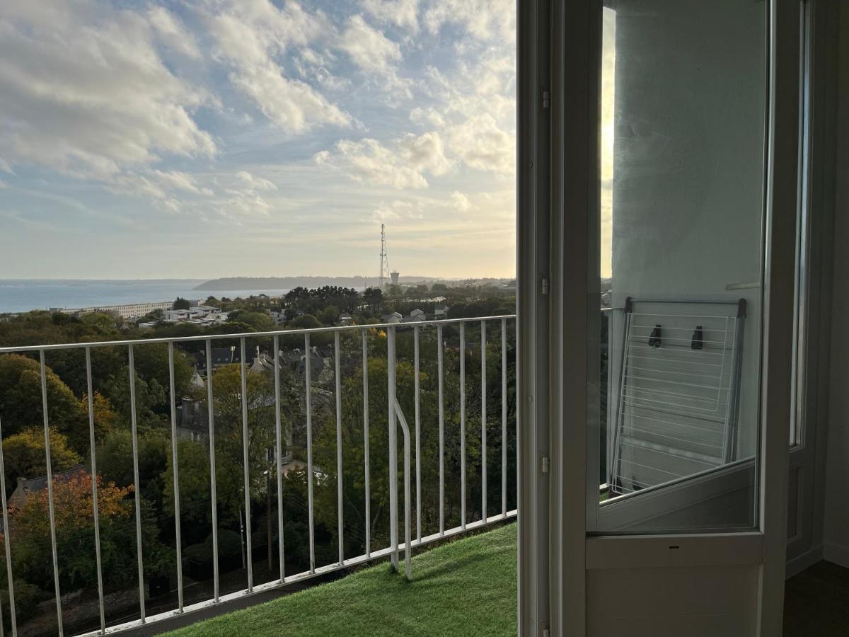 Nouveau! Appartement Vue Mer 180° Et Place Parking Brest Exterior photo