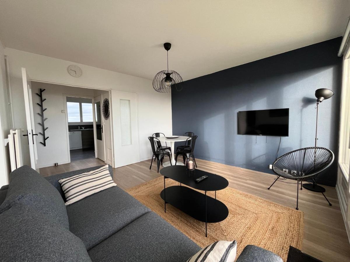 Nouveau! Appartement Vue Mer 180° Et Place Parking Brest Exterior photo