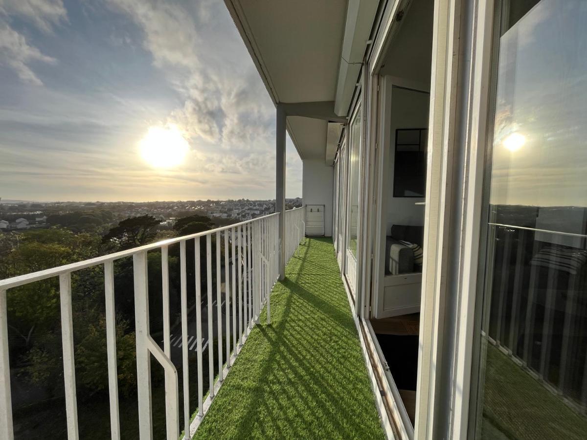 Nouveau! Appartement Vue Mer 180° Et Place Parking Brest Exterior photo